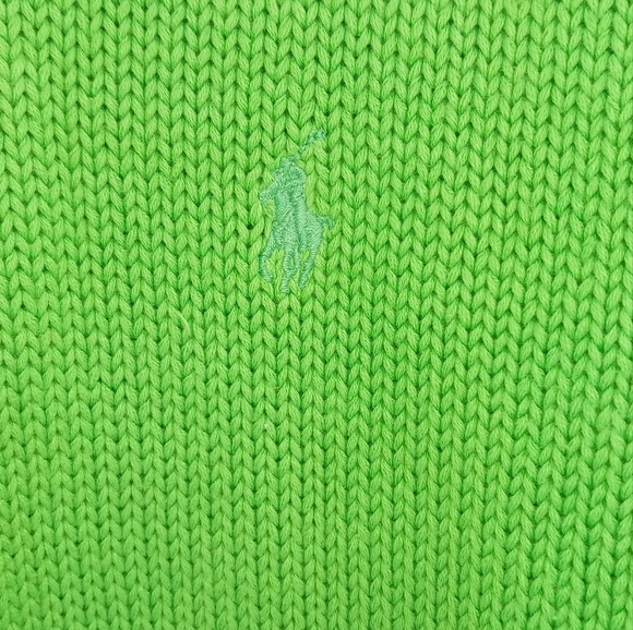 Polo Sport Knit V-Neck Pullover Sweater - Picture 4 of 5